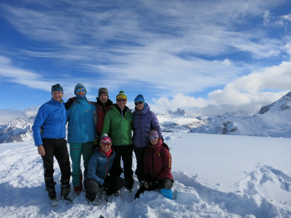 Skitourengruppe